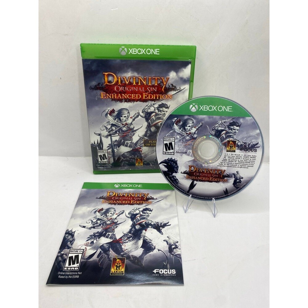 Divinity Original Sin Enhanced Edition Microsoft Xbox One 2015 Complete CIB